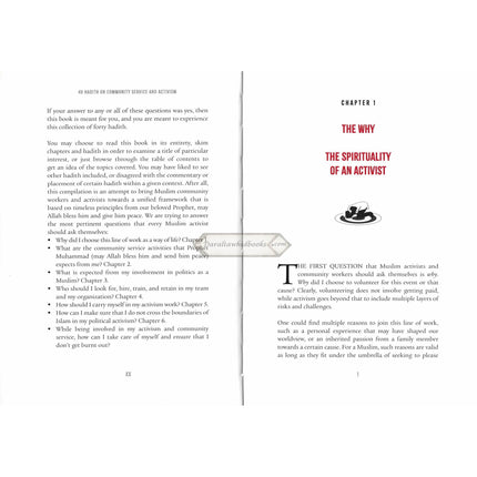 40 Hadith On Community Service & Activism By Dr. Mohammad Hakeem
