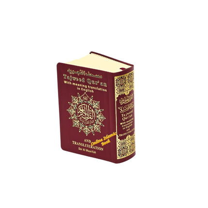 Tajweed Quran with English Translation and Transliteration Small- (Pocket size) - Dar Al-Tawhid Publications