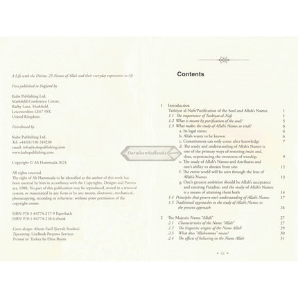 A Life with the Divine: 25 Names of Allah and their everyday expressions in life