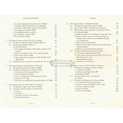 A Life with the Divine: 25 Names of Allah and their everyday expressions in life