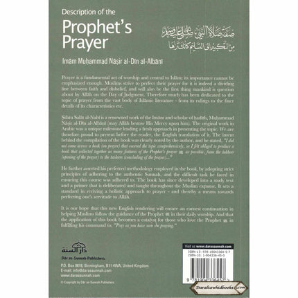 A Textbook on the Description of the Prophets Prayer By Imam Muhammad Nasir Al-Din al-Albani