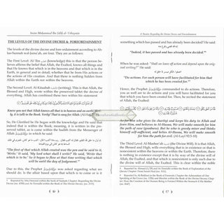 A Treatise Regarding the Divine Decree and Foreordainment By Shaykh Muhammad Al-Uthaymin