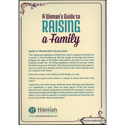 A Woman's Guide To Raising A Family By Shaykh Salih Al-Fawzan