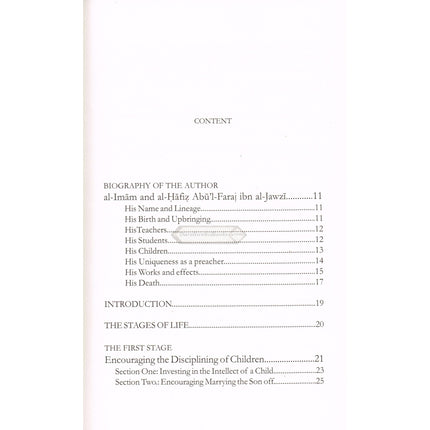 Awaking From the Sleep of the Heedlessness By Ibn al-Jawzi    ISBN: 9781904336365