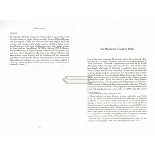 Defining Legends-An Analysis of Afrocentric Writings Against Islam By Abdulhaq Al-Ashanti