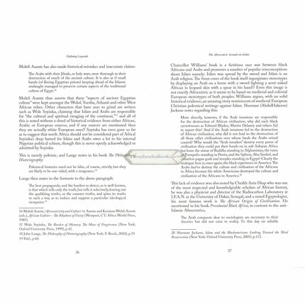 Defining Legends-An Analysis of Afrocentric Writings Against Islam By Abdulhaq Al-Ashanti