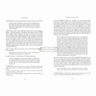 Defining Legends-An Analysis of Afrocentric Writings Against Islam By Abdulhaq Al-Ashanti