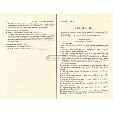 Del Noble Coran (Traduccion Comentario) (Spanish Quran)