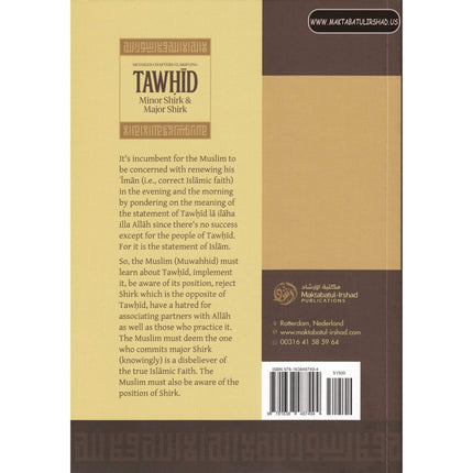Detailed Chapters Clarifying Tawhid, Minor Shirk & Major Shirk - Dar Al-Tawhid Publications