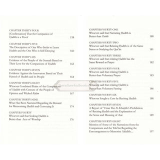 Disciples of Hadith: The Noble Guardians by Imam Al-Khatib al-Baghdadi    ISBN: 9781904336662