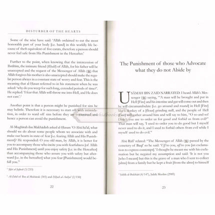 Disturber Of The Hearts By Abul-Faraj Ibn al-Jawzi    ISBN: 9781904336358