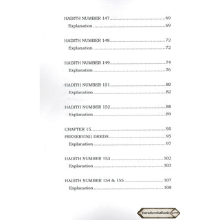 Explantion Of Riyaad Saliheen, The Chapter On Moderation In Acts Of Obedience & Preserving Deeds