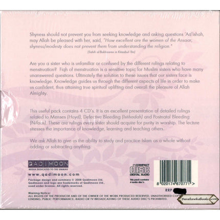 Fiqh of Menstruation by Abu Talha (4 Cd Pack)