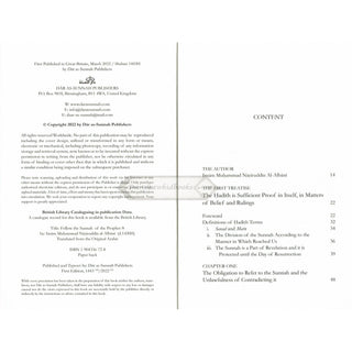 Follow The Sunnah of The Prophet by Muhammad Nasir al-Din al-Albani    ISBN: 9781904336723