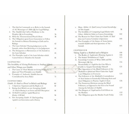 Follow The Sunnah of The Prophet by Muhammad Nasir al-Din al-Albani    ISBN: 9781904336723