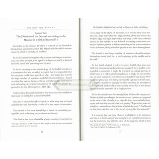 Follow The Sunnah of The Prophet by Muhammad Nasir al-Din al-Albani    ISBN: 9781904336723