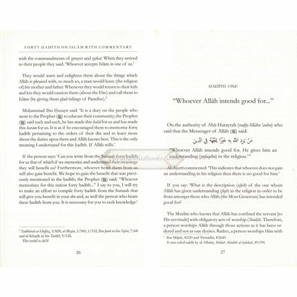 Forty Hadith On Islam By Imam Abu Bakr Al-Ajurri