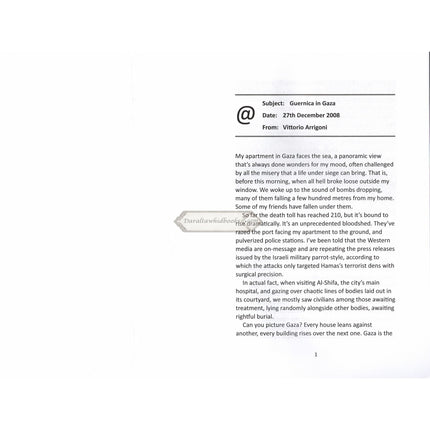 Gaza: Stay Human by Vittorio Arrigoni