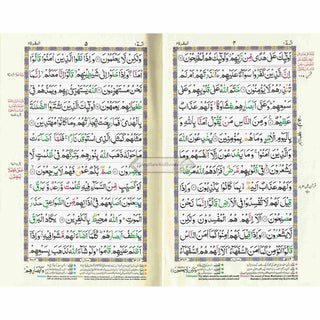 Holy Quran Colour Coded Tajweed Quran,13 Lines-Tajweedi Quran Ref H-36