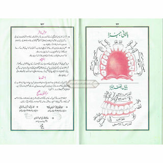 Holy Quran Colour Coded Tajweed Quran,15 Lines-Tajweedi Quran Ref H-24D Velvet Cover