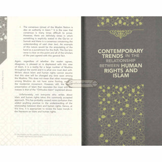 Human Right in Islam by Jamaal al-Din M.Zarabozo    ISBN: 9786297545257