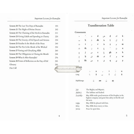 Important Lessons for Ramadan,30 Daily Lessons for The Blessed Month Of Ramadan By Shaykh Abdur Razzaq Al Abbaad
