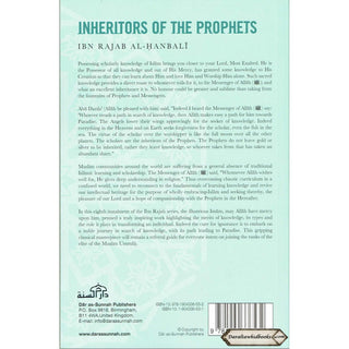 Inheritors Of Prophets By Ibn Rajab Al-Hanbali