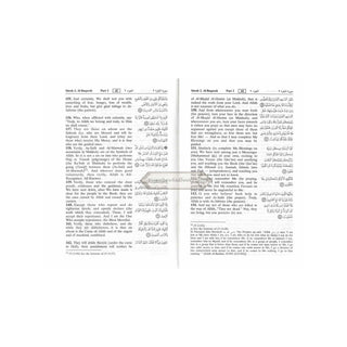 The Noble Quran Arabic and English (Pocket Plus size) (Softcover)