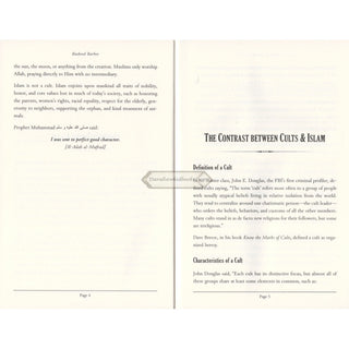 Islam's Cure to the Madness of Modern-Day Cults