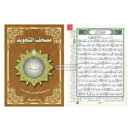 Juz Amma Tajweed Quran( Arabic Edition )( Part 30 Only) (Extra Large)