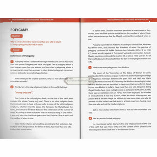 Most Common Questions Asked By Non-Muslims by Dr Zakir Naik    ISBN: 9789675699290