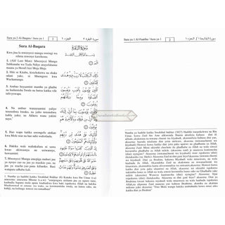 Noble Quran in Swahili Language (Arabic to Sawahili Language Translation)