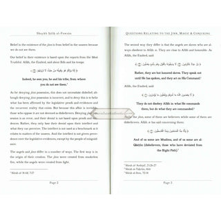 Questions Relating to the Jinn, Magic and Conjuring By Shaykh Salih Al-Fawzan