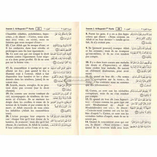 Quran in French Language : Le sens des versets du Saint Qouran (Pocket Size) By Cheikh Boureima Abdou Daouda