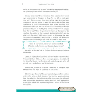 Stop Worrying & Start Living By Abdullah Bin Saeed Az-Zahranee    ISBN: 9789675699245