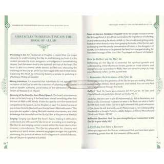 Tadabbur of the Righteous: Reflection on the Verses of the Noble Quran    ISBN: 9786297545370