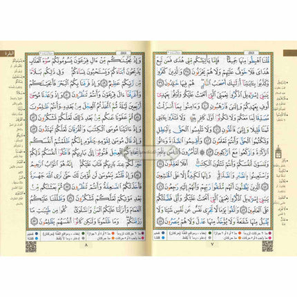 Tajweed Quran In Names Of Allah (Sw) Hard Cover ,Qr Coded,(Whole Quran, Medium Size 8.0 x 5.5 inch)