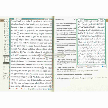 Tajweed Quran In Spanish Translation And Transliteration