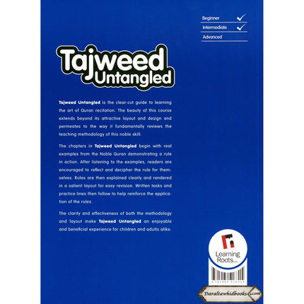 Tajweed Untangled By Learning Roots