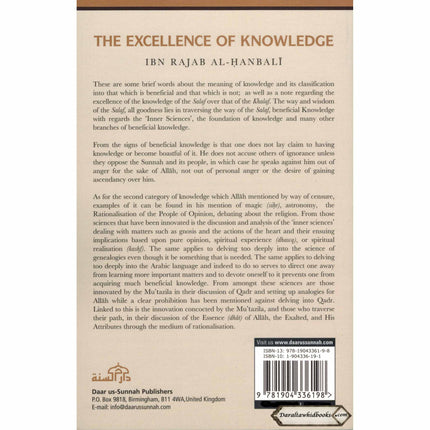 The Excellence of Knowledge