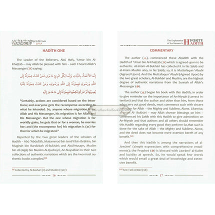 The Explanation of Imam al-Nawawi's 40 Hadith 2 Volume Set