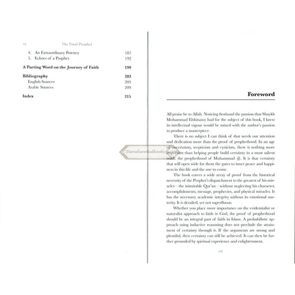 The Final Prophet: Proof of the Prophethood of Muhammad By Mohammad Elshinawy