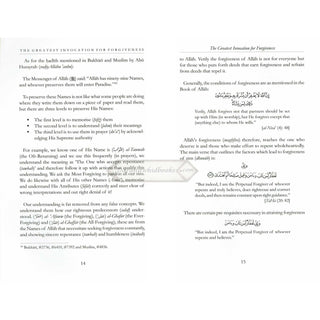 The Greatest Invocation for Forgiveness