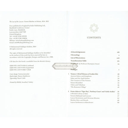 The Last of the Lascars: Yemeni Muslims in Britain (1836-2012) By Mohammed Siddique Seddon