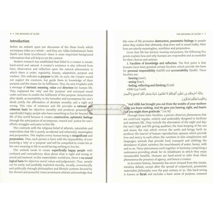 The Meaning of Islam: A Brief Explanation of the Most Important Principles & Teachings By Abu Iyad Amjad bin Muhammad Rafiq