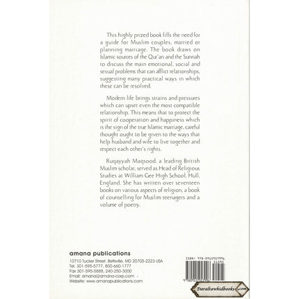 The Muslim Marriage Guide by Ruqayyah Waris Maqsood