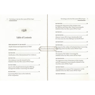 The Ruling On The One Who Leaves Off The Prayer By Shaykh Muhammad Taqiud-Deen al-Hilali