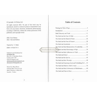 The Spirit and Wisdom of the Early Muslim