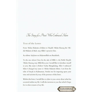 The Story of a Priest who Embraced Islam By Shaykh Abdur-Razzaq Al-Badr