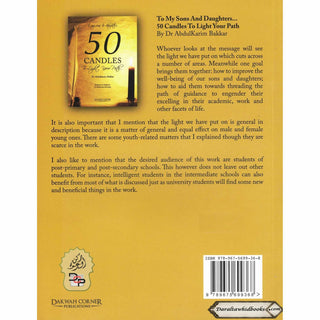 To My Sons and Daughters 50 Candles to Light Your Path